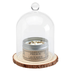 Cloche Bell Jar Display Set - Choose A Scent