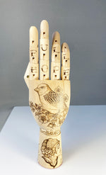 “Full Hope” Hand-Burned Wooden Art Sculpture – Rockin Craft Exclusive