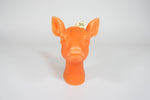 Deer Candle: Orange / Scent: Citrus + Linseed