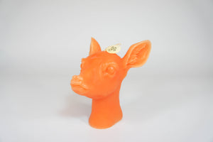 Deer Candle: Orange