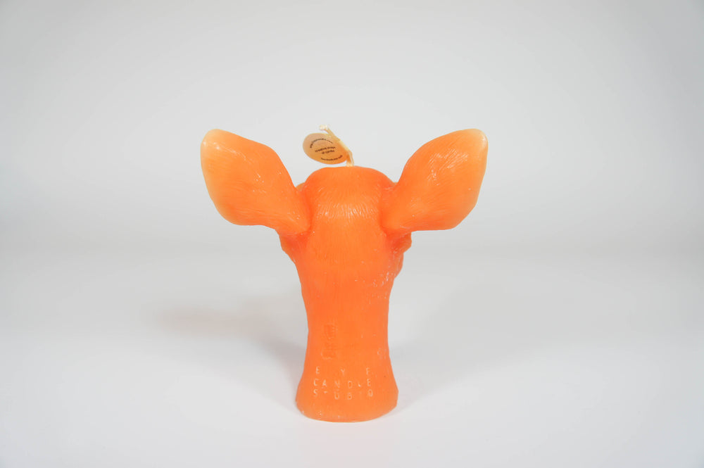 Deer Candle: Orange
