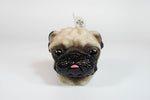 Pug Dog Candle: Painted / Scent: Red Currants + Orange + Vanilla