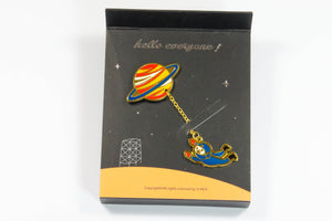 Astronaut Sci-fi Enamel Pin lover collection pin game