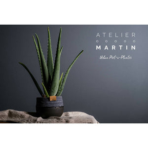 Ceramic Planter - Atelier Martin Ceramic Galicia Cocoon