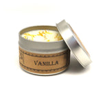 Vanilla Botanical Travel Tin Candle