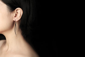 Black Breeze Earrings