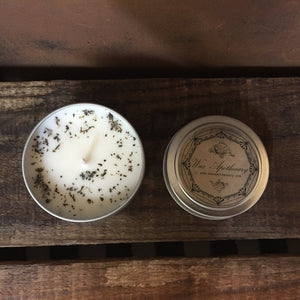 Patchouli Botanical Travel Tin Candle